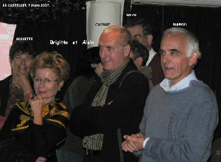 &nbsp; ZOOM : Brigitte et Alain Cagnat&nbsp; &nbsp;