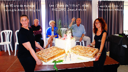 &nbsp; ZOOM : Brigitte et Alain Cagnat&nbsp; &nbsp;